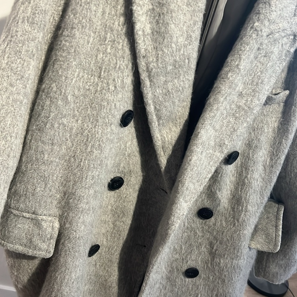 Grey Primark Overcoat - Picture 2 of 4